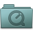 QuickTime Folder Willow Icon